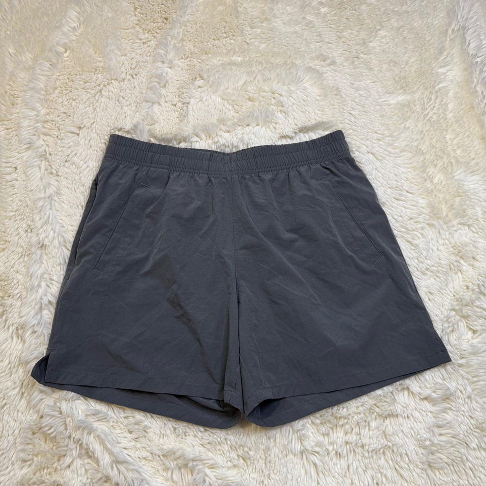 Men’s Lempue Gray Athletic running Shorts medium no liner 4-1/2” inseam NWT